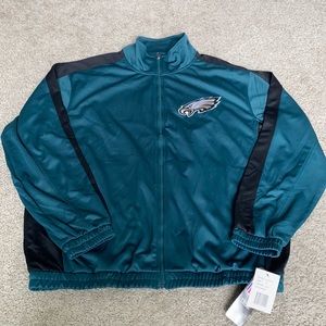 NFL Eagles track jacket size XL